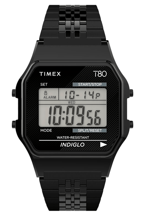 Timex T80 Unisex Horloge Zwart TW2R79400 - Image 1