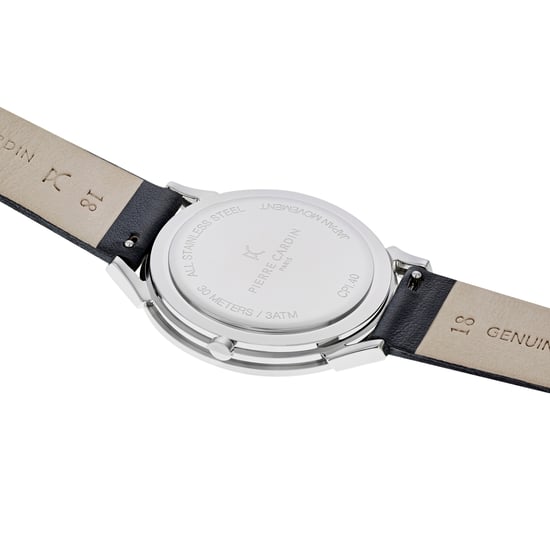 Pierre Cardin Pigalle Half Moon Unisex's Black Watch CPI.2008