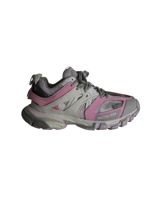 Balenciaga Track Sneakers in Roze Combinatie Polyurethaan - Image 1