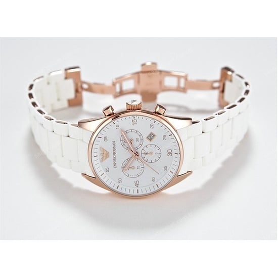 Emporio Armani AR5919 Men's Sportivo Watch White