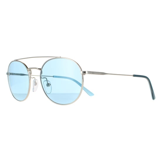 Calvin Klein zonnebril CK18116S 046 Nikkel vast lichtblauw - Image 2