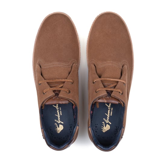 Goodwin Smith Mens Gs Santiago Tan Suede Plimsoll