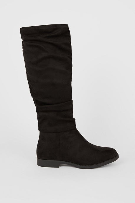 Karina Flat Ruched Boots