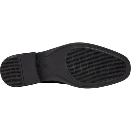 Pod Savage Leer/Textiel Heren Zwart Veterschoenen - Image 3