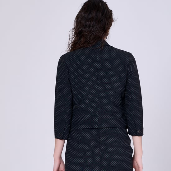 Safari zakken crop jack met stippenprint - Image 5