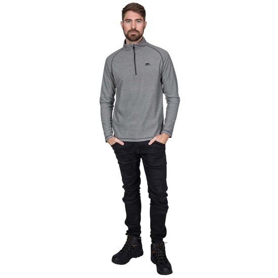 Trespass Mens Keynote Fleece Top (Black)