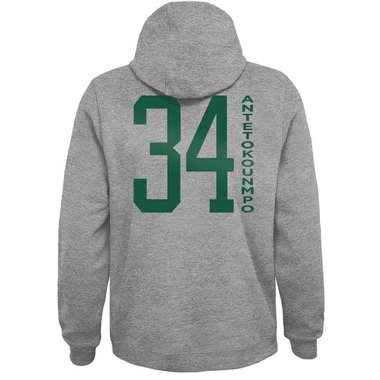 NBA Milwaukee Bucks 34 Giannis Antetokounmpo Heren Goat Hoodie - Image 2