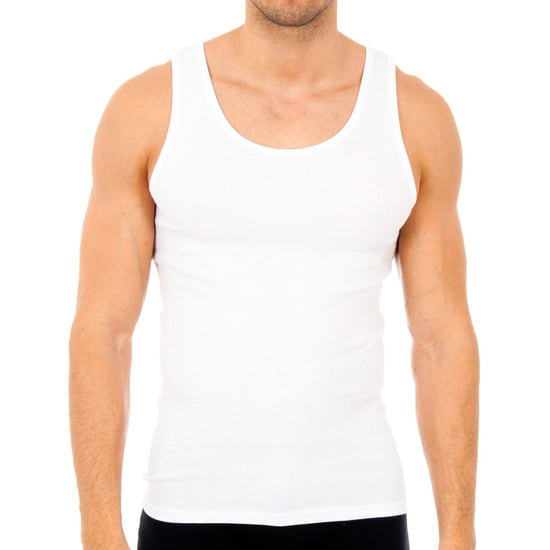 Pack of 2 undershirts with wide straps for men, model AS02300.