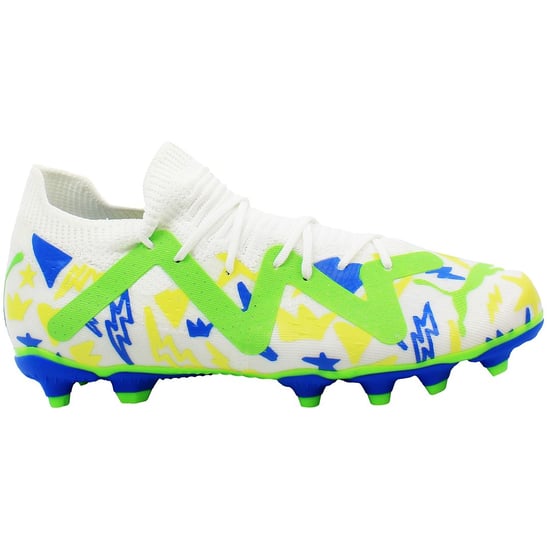 Puma Future Match x Neymar FG/AG Kinder Witte Voetbalschoenen - Image 1