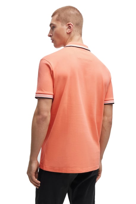 Boss Paddy Poloshirt Open Rood - Image 3