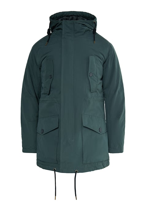 Mo Gewatteerde anorak Heren Houtskool - Image 1