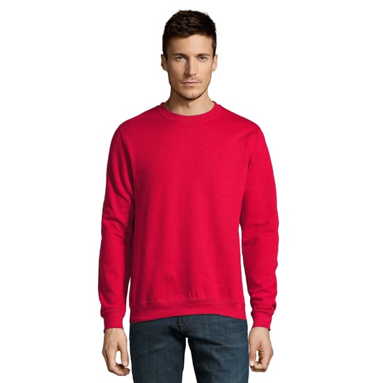 SOLS Uniseks Adult New Supreme Sweatshirt (Rood) - Image 1