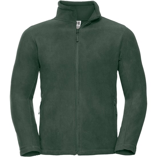 Russell Heren Full Zip Outdoor Fleece Jacket (Fles groen) - Image 2