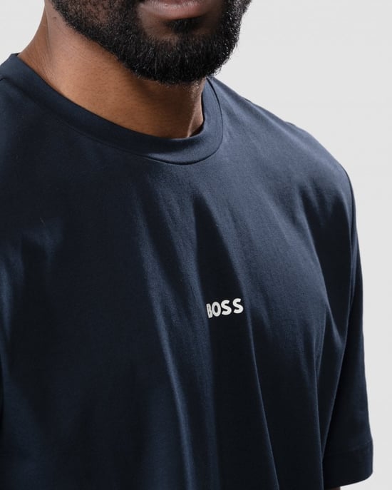 BOSS Orange TChup Heren Crew Neck T-shirt met Klein Logo NOS - Image 2