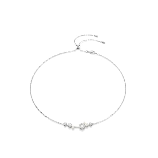 Swarovski 'Constella Bars' Dames Basis Metaal Ketting - Zilver 5705626 - Image 1