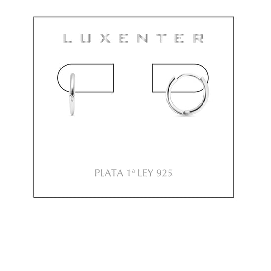 Luxenter Erwe 925 Sterling zilveren gerhodineerde oorbellen - Image 4