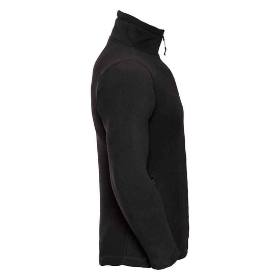 Russell Heren Ritssluiting Outdoor Fleece Top (Zwart) - Image 3