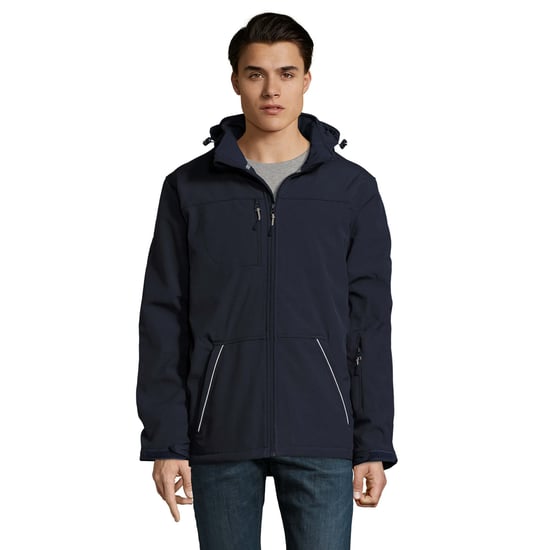 SOLS Heren Rock gewatteerd Soft Shell jack (Franse marine) - Image 1