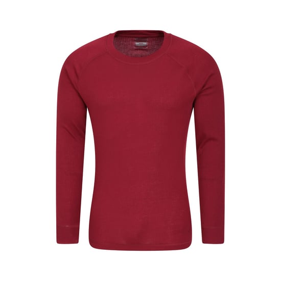 Mountain Warehouse Heren Talus Ronde Hals Thermo Top met Lange Mouwen (Rood) - Image 1