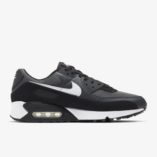 Nike Air Max 90 herenschoenen in zwart/grijs/wit - Image 3