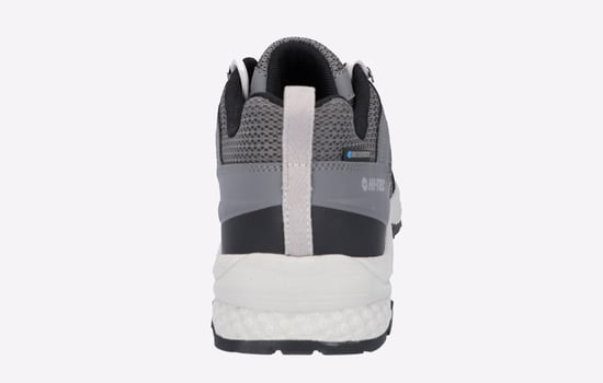 Hi-Tec Saunter WP Polyester Mesh Heren Grijze Wandelschoenen - Image 3