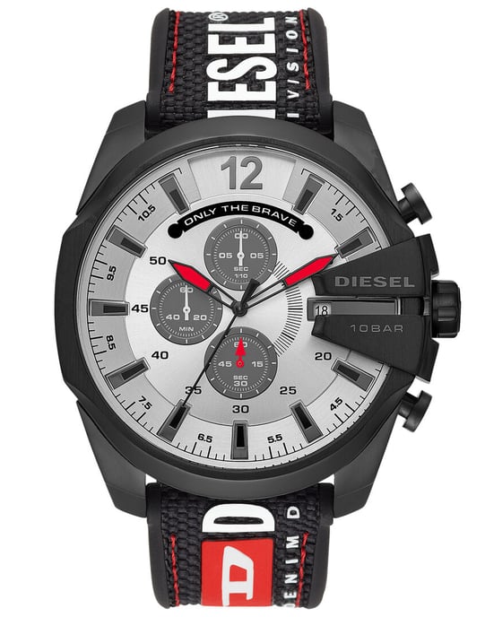 Diesel Mega Chief herenhorloge Zwart DZ4512 - Image 1