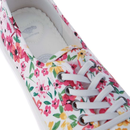 Rocket Dog Chow Chow Margate Bloemen Casual Slip On Dames Meisjes - Image 6
