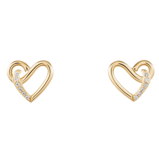 Orphelia 'Ida' Dames 925 Sterling Zilveren Stud Oorbellen - Goud ZO-7521/G - Image 3