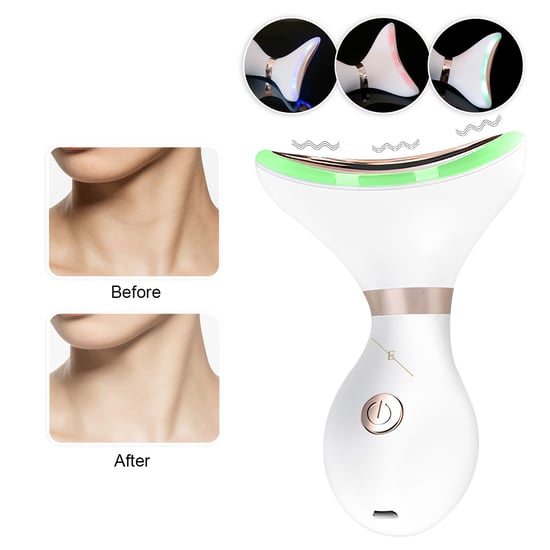 Hals & Jawline Definer LED anti-aging systeem ( wit ) - Image 5