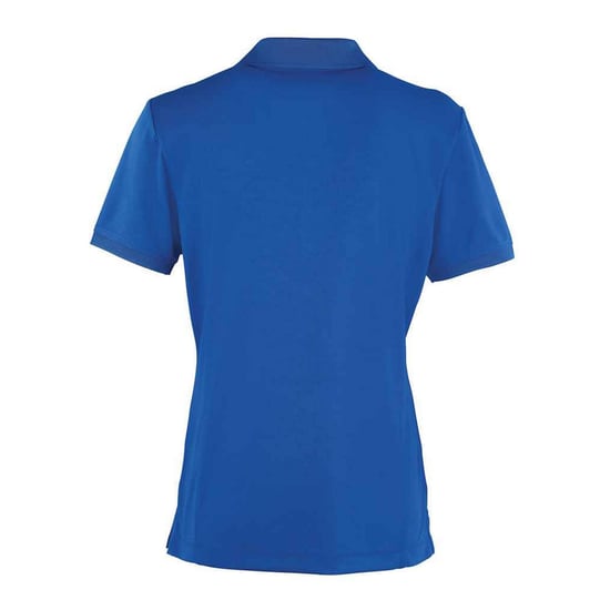 Premier Dames/Dames Coolchecker Piqué Poloshirt (Koningsblauw) - Image 2