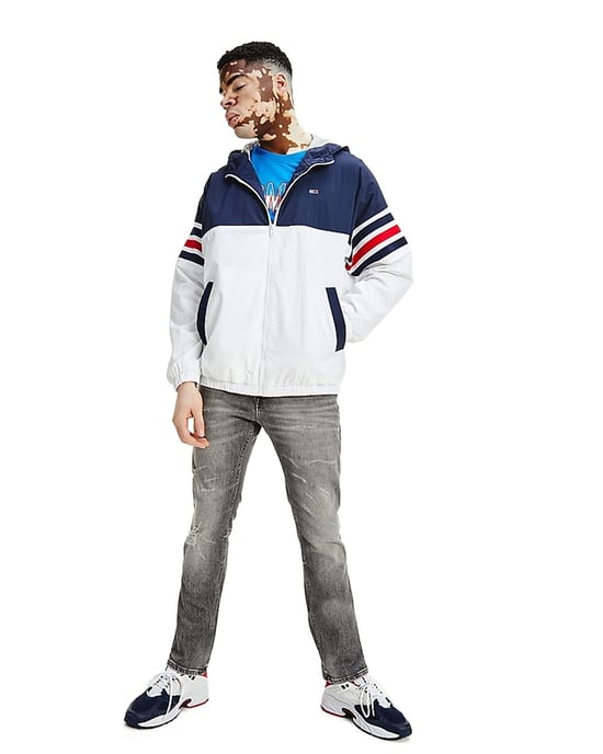 Tommy Jeans herenjas met kleurblokken en ritssluiting - Image 2