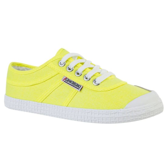 Kawasaki Original Neon Canvas Shoe  Safety Yellow