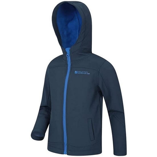 Mountain Warehouse Kinder/Kids Exodus Waterafstotend Soft Shell Jasje (Marine) - Image 3