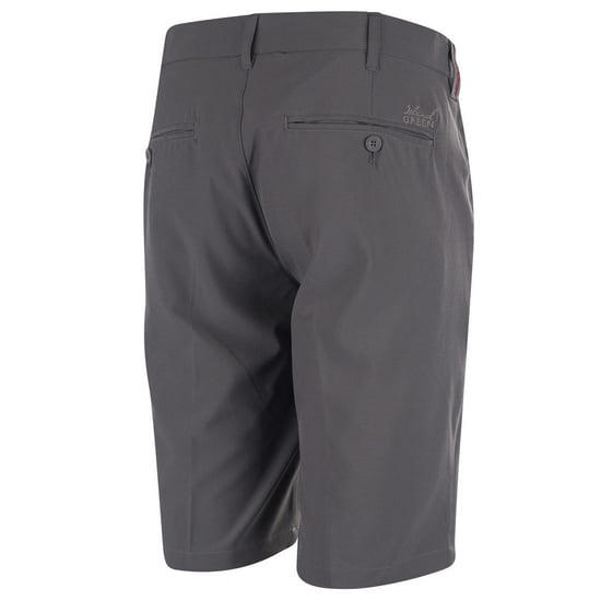 Island Green Heren Stretch Gripped Golf Shorts (Houtskool) - Image 2