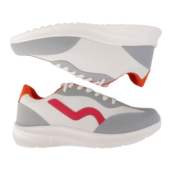 Regatta Womens/Ladies Marine Retro Trainers (Snow White/Pink Potion)