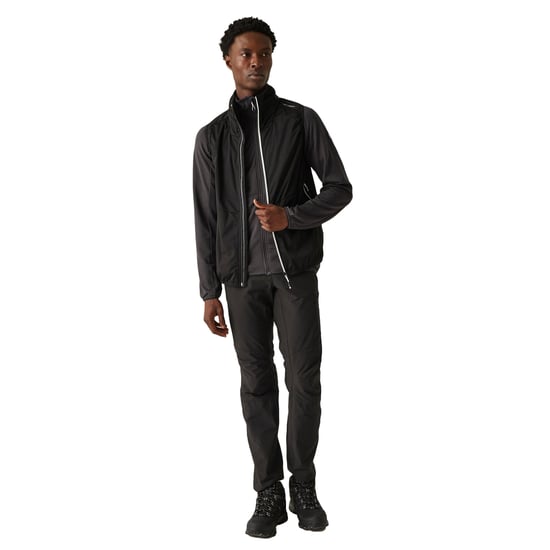 Regatta Heren Lankin VI Softshell Gilet (Zwart) - Image 4