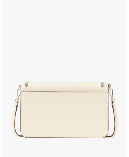 Madison Faux Crystal Inlay Willow Medium Flap Convertible Crossbody