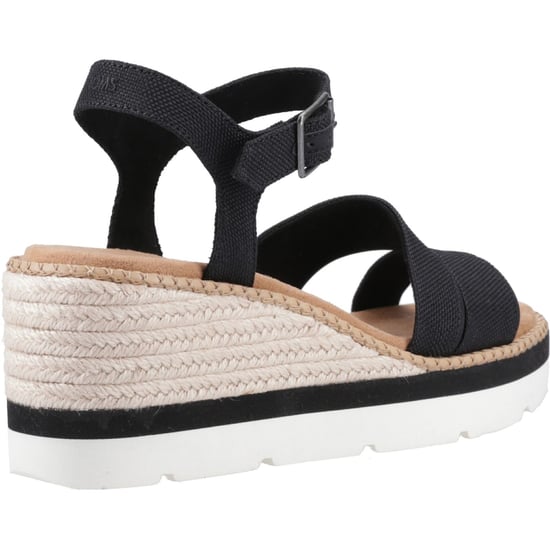 TOMS Darya Polyester Damessandalen Zwart - Image 2