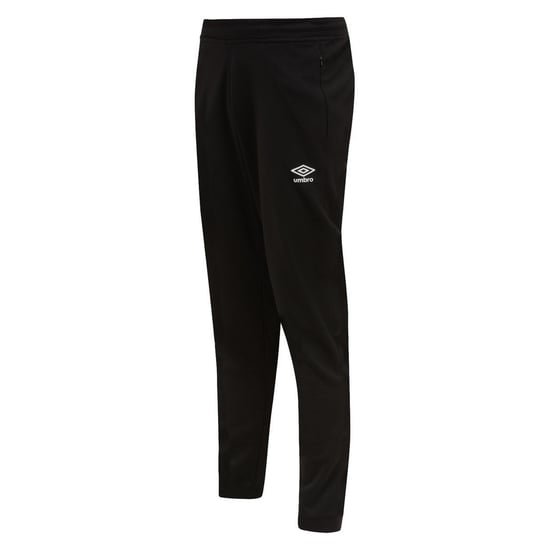 Umbro Mens Pro Fleece Jogging Bottoms (Black/White)