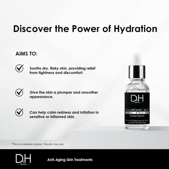 Dr H Anti-Aging Hyaluronzuur Gezichtserum 30ml - Image 3