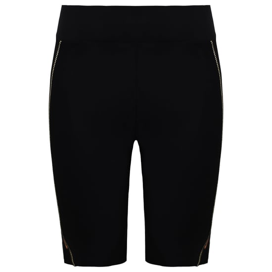 Skins Series-5 Dames Zwarte Half Halfbroek Shorts - Image 2