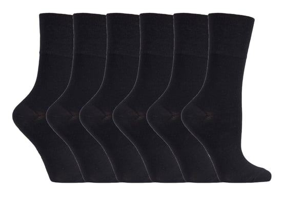 6 stuks sokken zonder elastiek bamboesokken met zachte grip voor dames - SOLRM31 - Image 1