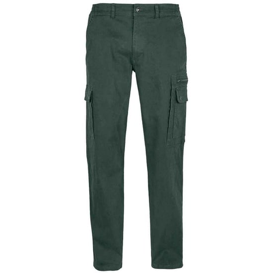 SOLS Heren Docker Stretch Cargo Broek (Bosgroen) - Image 1