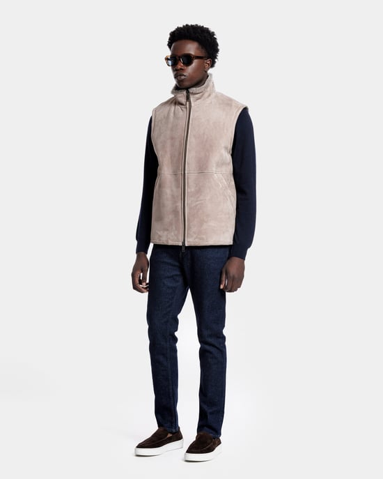 Alter Ego Jackson Taupe Gilet