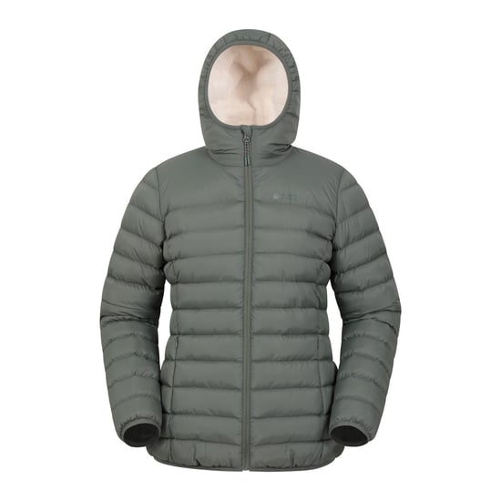 Mountain Warehouse Met imitatiebont gevoerde dames/dames jas (Kaki Groen) - Image 1