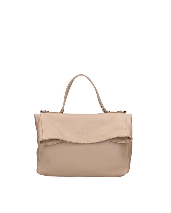 Viola Castellani Shoulder bag convertible into a backpack Women TAUPE