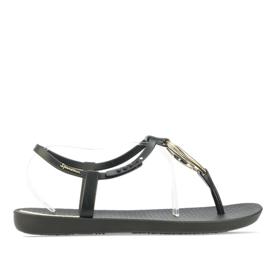 Women's Ipanema Charm Loop Sandals in Black