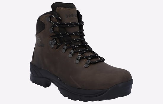 Hi-Tec Ravine Leren Heren Bruine Wandelschoenen - Image 2