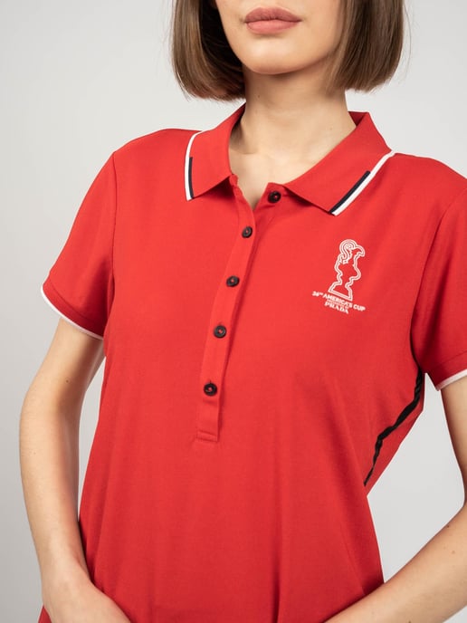 North Sails x Prada Polo Shirt Auroa Woman's Red