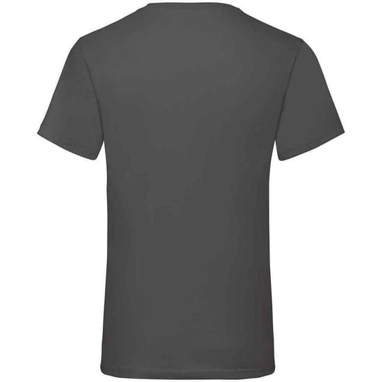 Fruit of the Loom Heren Valueweight V Neck T-shirt (Licht Grafiet) - Image 2